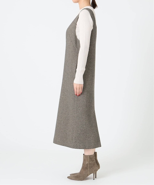 Noble（ノーブル）の「MANTECOエアーウール カルゼワンピース