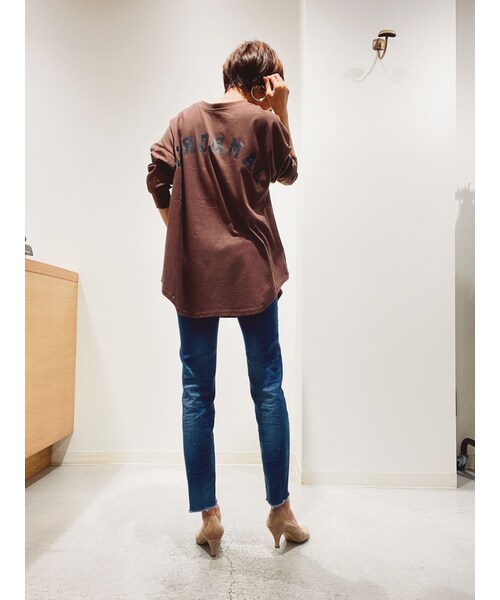 新品タグ付 アンナケリー ロゴTシャツ ブラック - トップス最 安