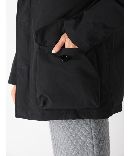 Rinajour（リナジュール）の「DANTON/ダウン（ジャケット/アウター・レディース・RED/NAVY/BEIGE・36）」の20枚目の写真