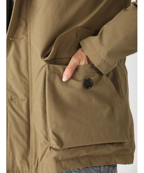 Rinajour（リナジュール）の「DANTON/ダウン（ジャケット/アウター・レディース・RED/NAVY/BEIGE・36）」の7枚目の写真