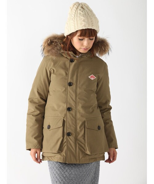 Rinajour（リナジュール）の「DANTON/ダウン（ジャケット/アウター・レディース・RED/NAVY/BEIGE・36）」の13枚目の写真