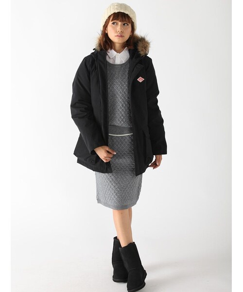 Rinajour（リナジュール）の「DANTON/ダウン（ジャケット/アウター・レディース・RED/NAVY/BEIGE・36）」の16枚目の写真