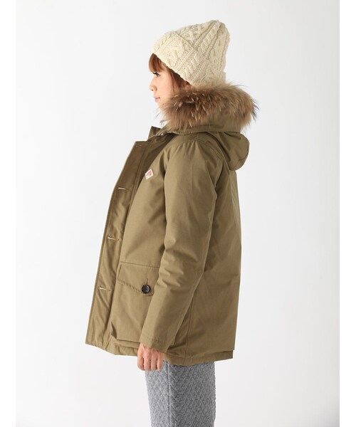 Rinajour（リナジュール）の「DANTON/ダウン（ジャケット/アウター・レディース・RED/NAVY/BEIGE・36）」の4枚目の写真