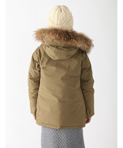 Rinajour（リナジュール）の「DANTON/ダウン（ジャケット/アウター・レディース・RED/NAVY/BEIGE・36）」の5枚目の写真