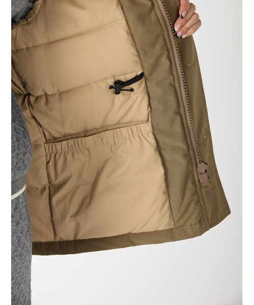 Rinajour（リナジュール）の「DANTON/ダウン（ジャケット/アウター・レディース・RED/NAVY/BEIGE・36）」の10枚目の写真