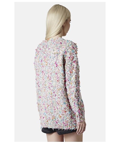 TOPSHOP（トップショップ）の「Topshop Textured Multicolor Cardigan（カーディガン/ボレロ・Pink Multi・Regular 4 (0-2 US)/Regular 2 (0 US)/Regular 10 (10-12 US)）」の3枚目の写真