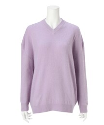 G.V.G.V. | BRUSHED CASHMERE V-NECK TOP(トップス)