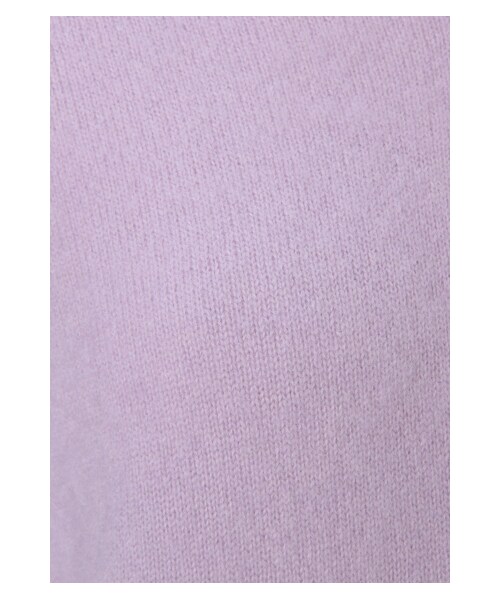 G.V.G.V.（ジーヴィージーヴィー）の「BRUSHED CASHMERE V-NECK TOP（トップス・レディース・PURPLE・XS）」の7枚目の写真