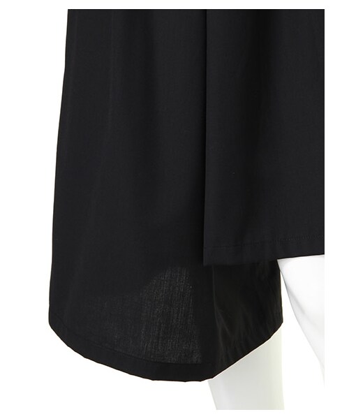 FIG&VIPER（フィグアンドバイパー）の「アシメワイドパンツ（パンツ・レディース・ブラック/カーキ・FREE）」の4枚目の写真