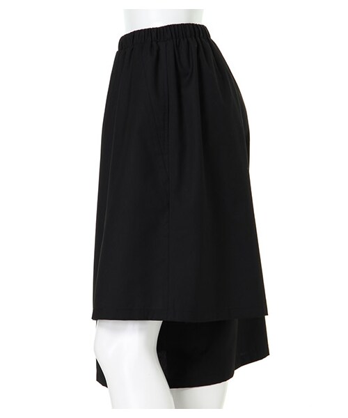 FIG&VIPER（フィグアンドバイパー）の「アシメワイドパンツ（パンツ・レディース・ブラック/カーキ・FREE）」の2枚目の写真