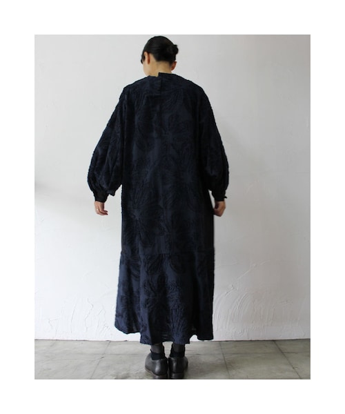 susuri（ススリ）の「SUSURI ススリ サーディンドレス #navy
