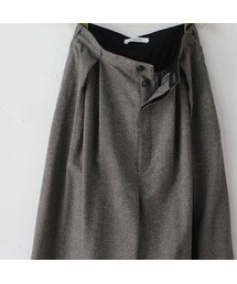 susuri（ススリ）の「SUSURI ススリ ピザントパンツ #smoky brown 
