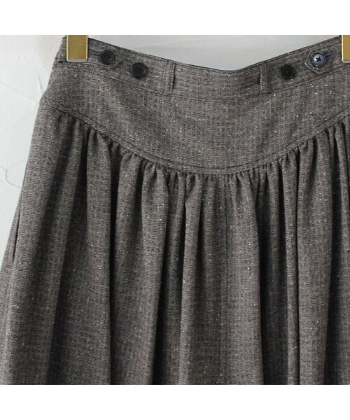 susuri（ススリ）の「SUSURI ススリ ピザントパンツ #smoky brown 