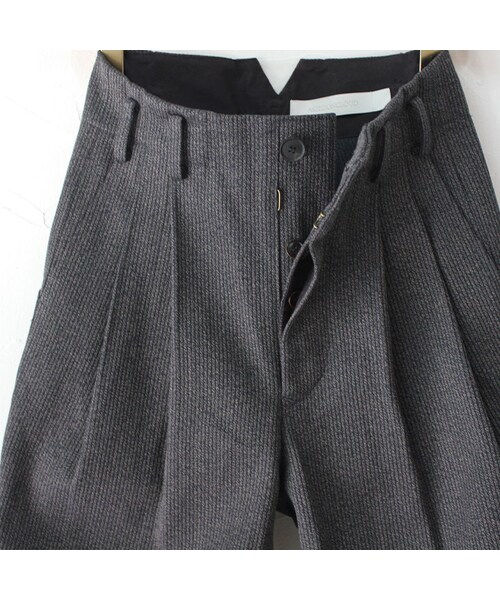ASEEDONCLOUD（アシードンクラウド）の「ASEEDONCLOUD アシードンクラウド　Dvergr Trousers #Bedford Cloth 【送料無料】（その他パンツ・レディース・その他）」の8枚目の写真