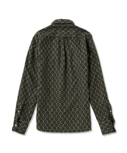 Maison Kitsune（メゾンキツネ）の「【先行受注】CLASSIC BD POCKET FLYING SPARK（トップス・メンズ・レッド/ワイン・38/39/40）」の4枚目の写真