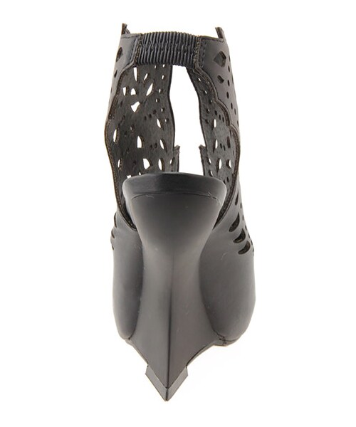 EDDY GRACE（エディグレース）の「カットアウトウェッジサンダル（シューズ・レディース・ベージュ/ブラック/オフホワイト系・M/L）」の5枚目の写真