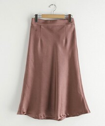 DHOLIC | バックゴムサテンスカート(スカート)