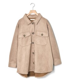 w closet | ECOスエード リラックスアウター(ジャケット/アウター)