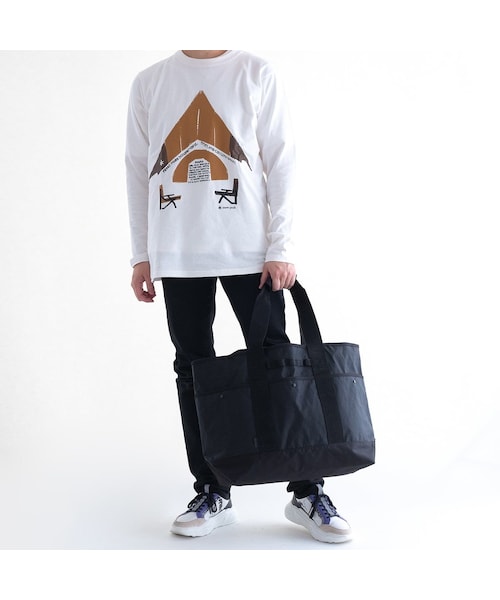 Snow Peak（スノーピーク）の「Snow Peak X-Pac Nylon Totebag(Black