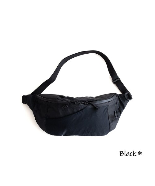 Snow Peak（スノーピーク）の「Snow Peak X-Pac Nylon Waist Bag(Black 
