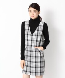LOWRYS FARM | チェックジャンスカワンピース(ワンピース/ドレス)
