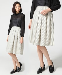 JEANASIS | ガラタックミディフレアスカート(スカート)