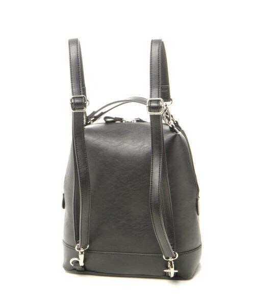 JEANASIS（ジーナシス）の「フロントポケット２ＷＡＹショルダー（バッグ・レディース・アイボリー/ブラック・FREE）」の9枚目の写真