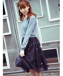 MIIA | ジュエルボックスチュールスカート(スカート)