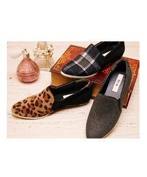 MIIA | ポインテッドトゥスリッポン(シューズ)