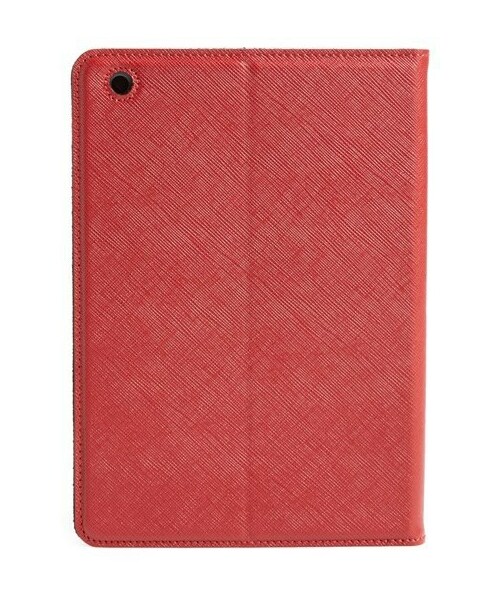 FERRAGAMO(フェラガモ)の「Salvatore Ferragamo 'Gancini' Leather iPad mini Case(生活家電・Rosso・8"W x 5 1/2"H x 1/2"D.)」の2枚目の写真