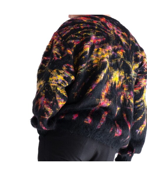 Iroquois（イロコイ）の「Iroquois TIE DYE JQ KNIT(BLACK)（ニット/セーター・メンズ・その他）」の10枚目の写真