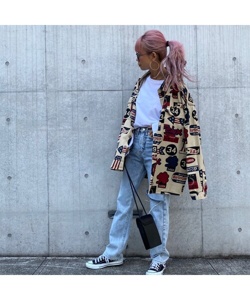 no brand（ノーブランド）の「ストレートデニムパンツ#8608（デニムパンツ・レディース・その他）」の5枚目の写真