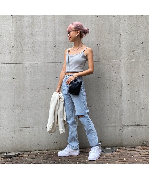 no brand（ノーブランド）の「ストレートデニムパンツ#8608（デニムパンツ・レディース・その他）」の10枚目の写真