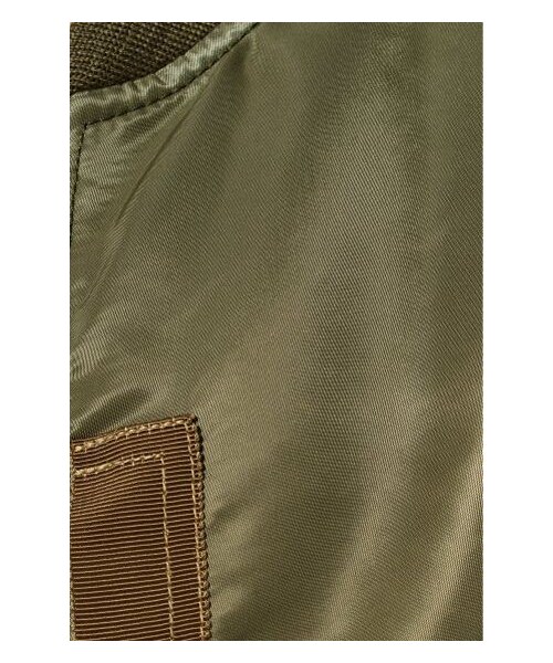 EDIT. FOR LULU（エディットフォールル）の「◆MA-1 ブルゾン（ミリタリー・レディース・カーキ・34/36）」の11枚目の写真