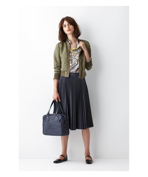 EDIT. FOR LULU（エディットフォールル）の「◆MA-1 ブルゾン（ミリタリー・レディース・カーキ・34/36）」の17枚目の写真