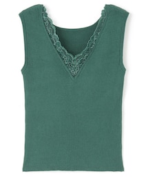 GRL | 前後2Wayレースネックニットタンクトップ(タンクトップ)