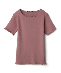 GRL | メロウフリルリブトップス(Tシャツ/カットソー)