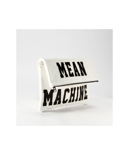 accessoires（アクセソワ）の「VOTEMAKENEWCLOTHES MEANMACHINEクラッチ（その他バッグ・レディース・ブラック/ホワイト A・フリー）」の3枚目の写真
