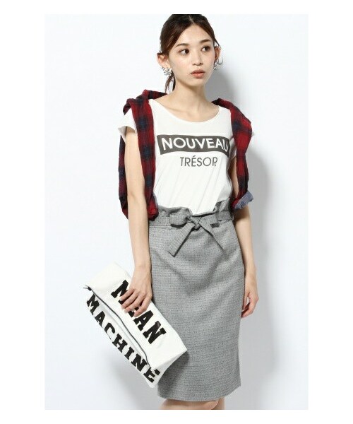 accessoires（アクセソワ）の「VOTEMAKENEWCLOTHES MEANMACHINEクラッチ（その他バッグ・レディース・ブラック/ホワイト A・フリー）」の10枚目の写真