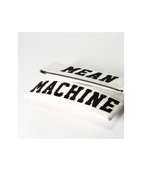 accessoires（アクセソワ）の「VOTEMAKENEWCLOTHES MEANMACHINEクラッチ（その他バッグ・レディース・ブラック/ホワイト A・フリー）」の6枚目の写真