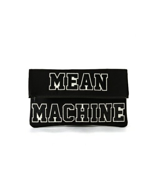 accessoires（アクセソワ）の「VOTEMAKENEWCLOTHES MEANMACHINEクラッチ（その他バッグ・レディース・ブラック/ホワイト A・フリー）」の2枚目の写真