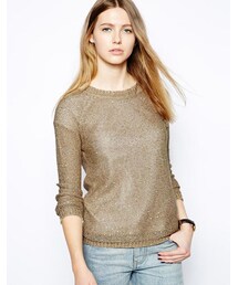 MANGO | Mango Sequin Metallic Jumper(ニット/セーター)