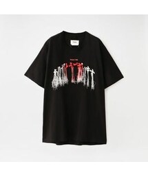 doublet | 【doublet】MEN Tシャツ THANK YOU FRINGE EMBROIDERY T-SHIRT 20AW36CS166(Tシャツ/カットソー)