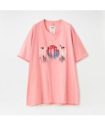 doublet | 【doublet】MEN Tシャツ THANK YOU FRINGE EMBROIDERY T-SHIRT 20AW36CS166(Tシャツ/カットソー)