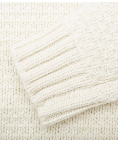 Saturdays NYC(サタデーズ ニューヨークシティ )の「EVERYDAY COLORBLOCK(ニット・メンズ・グレー/キナリ・XS/S/M/L/XL)」の5枚目の写真