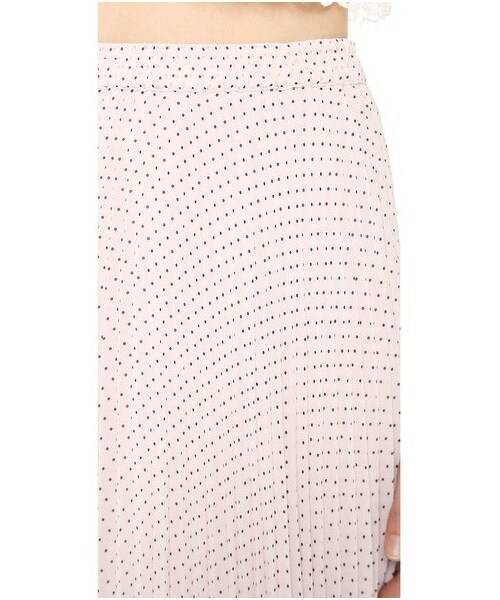 CLUB MONACO（クラブモナコ）の「Club Monaco Karrie Skirt（スカート・Pink Polka Dot・10）」の4枚目の写真