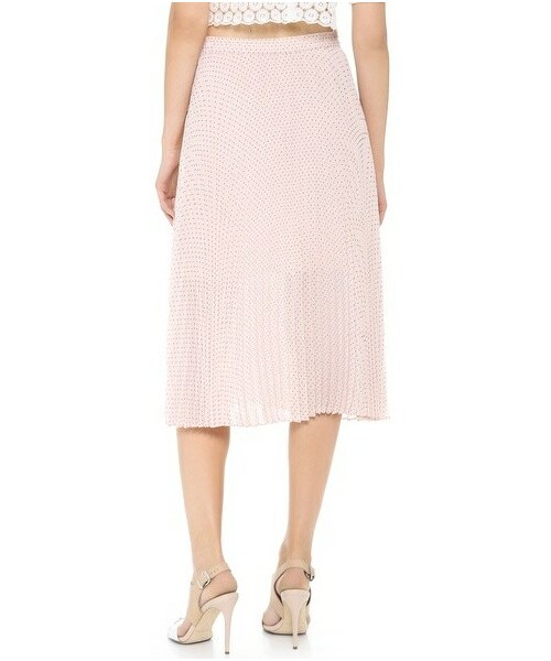 CLUB MONACO（クラブモナコ）の「Club Monaco Karrie Skirt（スカート・Pink Polka Dot・10）」の5枚目の写真
