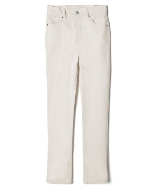 GRL（グレイル）の「ストレッチツイルスキニーパンツ（その他パンツ・レディース・ベージュ/アイボリー/ブラック・S）」の2枚目の写真