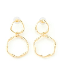 GRL | 2連リングピアス(ピアス（両耳用）)