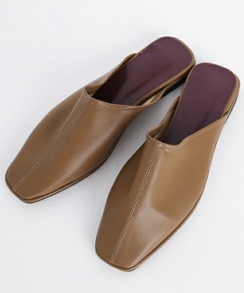 DHOLIC（ディーホリック）の「ステッチフラットミュール（その他シューズ・レディース・ベージュ/ブラウン/ブラック/その他・230/235/240/245/250）」の3枚目の写真